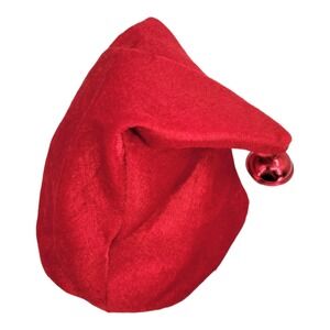 Dan Dee Unisex Red Adjustable Headband Christmas Lighted Hat With Swinging Top